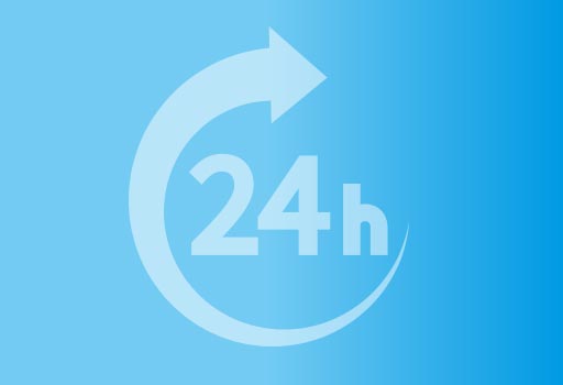 24時間対応